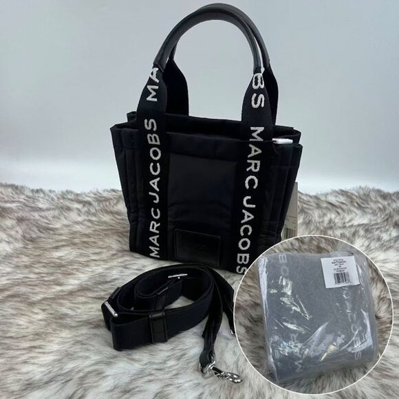 MARC JACOBS 2WAY NYLON CROSSBODY BAG SMALL TOTE 4S5HTT012H02 - Picture 1 of 13